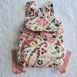 Vera Bradley Prairie Paisley Small Mini Pink Floral Backpack